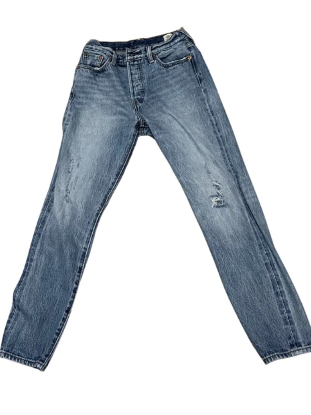 Levi Button Fly Size 26 Straight Leg Jean